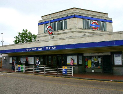 Hounslow West Tube Station, London